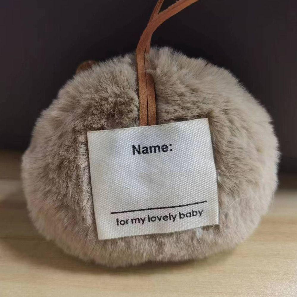 Mmluck capybara Móc Khóa Nhồi Bông Mềm Mại Với Họa Tiết Hoạt Hình Trang Trí Ba Lô