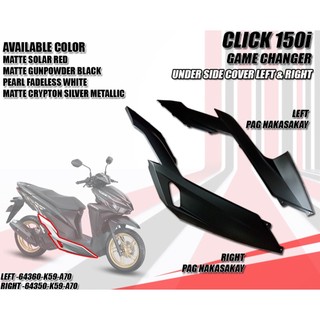 Lườn chân vario 2021 màu đen nhám/ click 2021 /vario 125 đời 2023