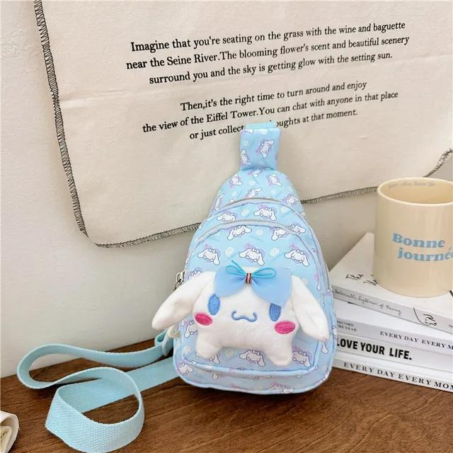 Sanrio Túi Đeo Vai Hàn Quốc Mùa Thu Đông Giáng Sinh Đẹp Mắt Đáng Yêu Cho Bé Gái
