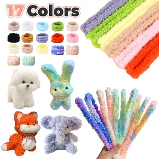 Mới cuộn len lông thỏ dùng may đồ chơi diy