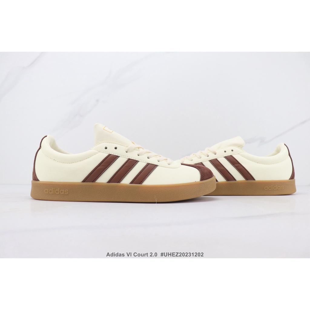 Giày Thể Thao adidas vl court 2.0 Da Bò Cổ Thấp Có Size 36-45