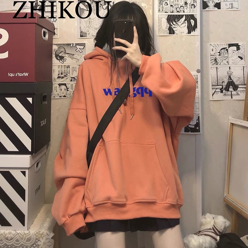 ZHIKOU Áo Khoác hoodie áo khoác nữ zip hoodie Thanh lịch Thông thường trendy comfortable WWY2300CPZ 49Z231205