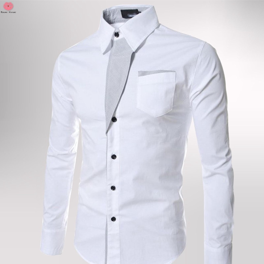 Áo Sơ Mi Nam Dài Tay Dáng Ôm