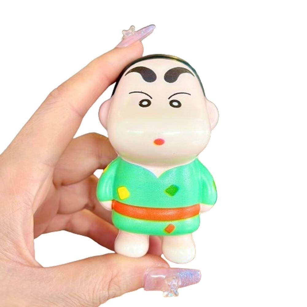 Mmluck Đồ Chơi Bóp Phục Hồi Chậm Làm Từ pu Hình Cậu Bé Bút Chì shin-chan Dễ Thương Dùng Làm Quà Tặng Sinh Nhật