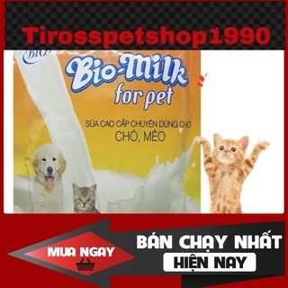 [❌GIÁ SỈ❌] Sữa cho chó mèo BIO MILK - Gói 1g - bổ sung vitamin, đạm, béo và khoáng ❤️