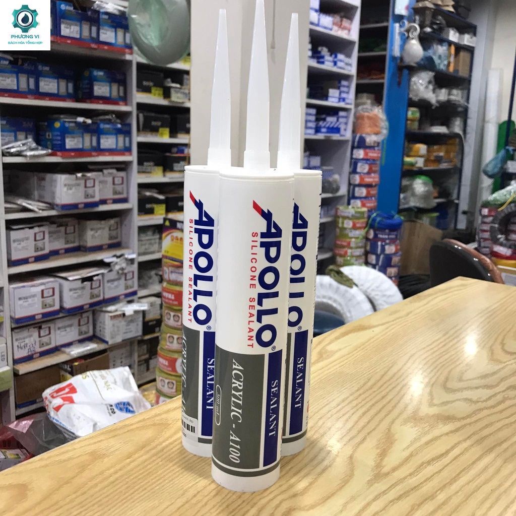 Keo Silicone  - Keo Dán Kính - Apollo A100 - Bách hóa Phương Vi