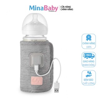 Túi ủ bình sữa, dụng cụ hâm sữa cầm tay du lịch fatz baby ready 1- fb3103sl