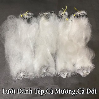 Lưới 3 màn đánh cá mương - lưới đánh tép - lưới thả sông, suối - mắt 1.5cm