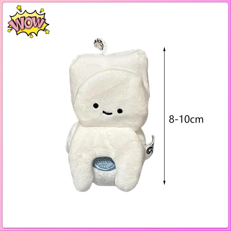 Móc Khóa Hình Thú Nhồi Bông Ngộ Nghĩnh