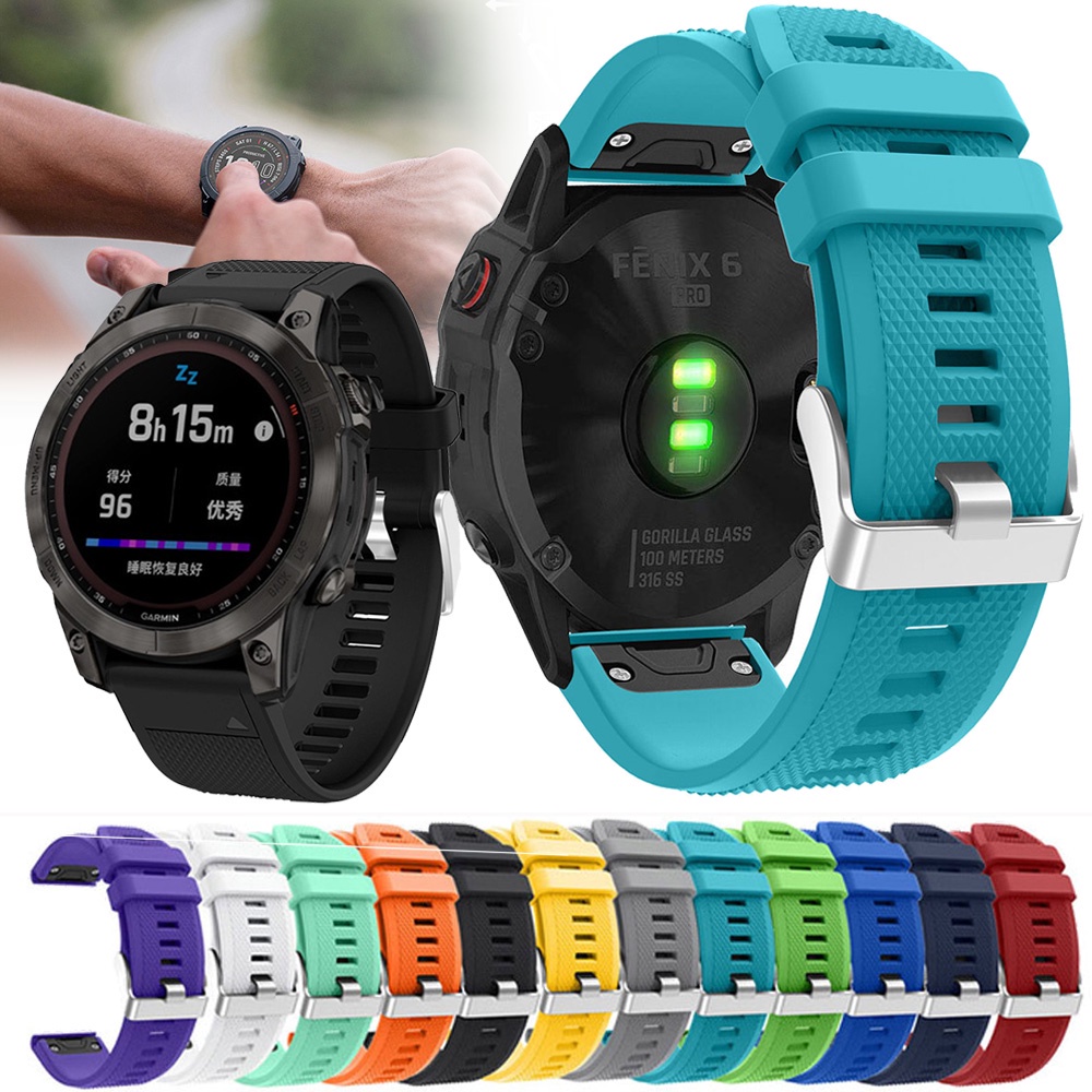 Dây đeo đồng hồ thay thế cài mở nhanh chóng cho Garmin Fenix 7 7S 7X 6 6X 6S Pro 5 5S 5X 20/22/26mm