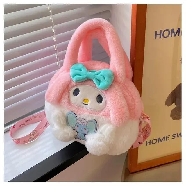 Sanrio Túi Đeo Chéo Hình hello kitty Xinh Xắn