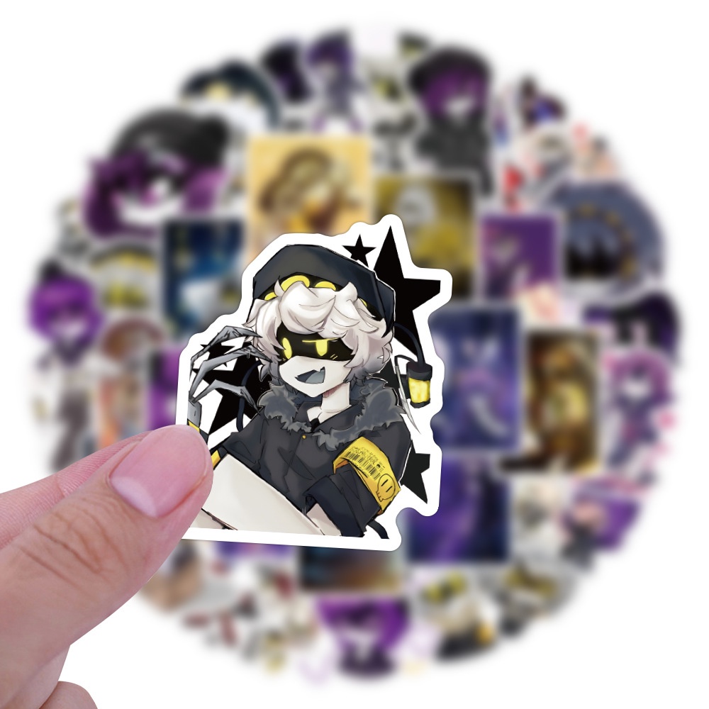 J· Hình Dán Chống Nước Murder Drones Mũ Bảo Hiểm Máy Tính Xách Tay Hành Lý Dán Thiết Lập, 57 tờ