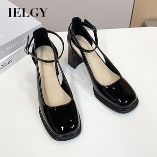 Giày bơm đế cao gót đế vuông IELGY dành cho nữ