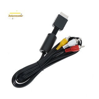 Dây Cáp Âm Thanh av Cho ps2 ps3 play station console [Mới]