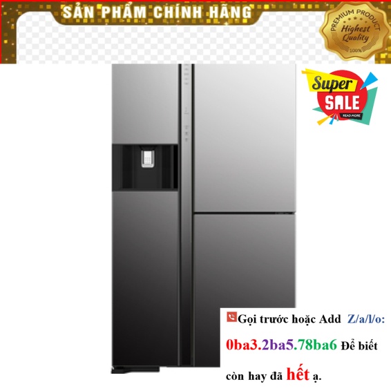 [Hãng] Tủ lạnh Hitachi Inverter 569 lít R-MY800GVGV0(MIR)