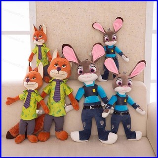 Búp bê nhồi bông zootopia judy hopps nick wilde 60cm làm quà tặng cho bé