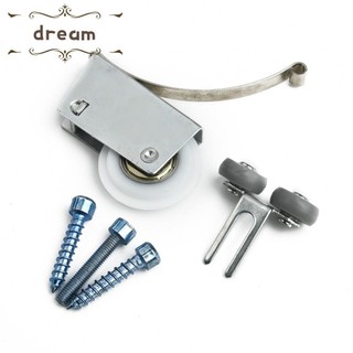 Roller Pulley Sliding upper wardrobe Silence Fittings lower Home Improvement Hot