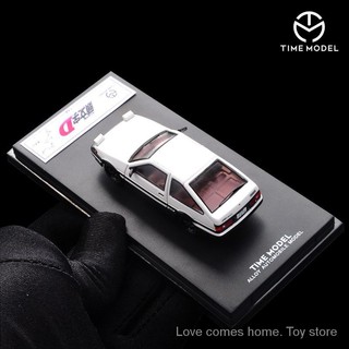 [Spot Sale] Tm Initial D Toyota Ae86 Simulation Alloy Car Model Yavk