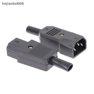 Phích cắm điện hejianbo666 ac 3pin c13 c14 10a 250v chuyên dụng
