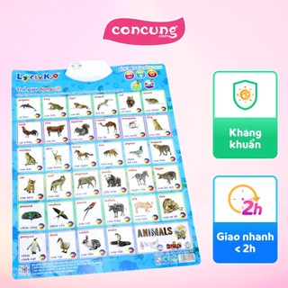 Bảng điện tử thông minh - Thế giới động vật (LNV)