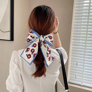 Dây Buộc Tóc Vải Lụa Phong Cách Hàn Quốc Mới Cho Nữ