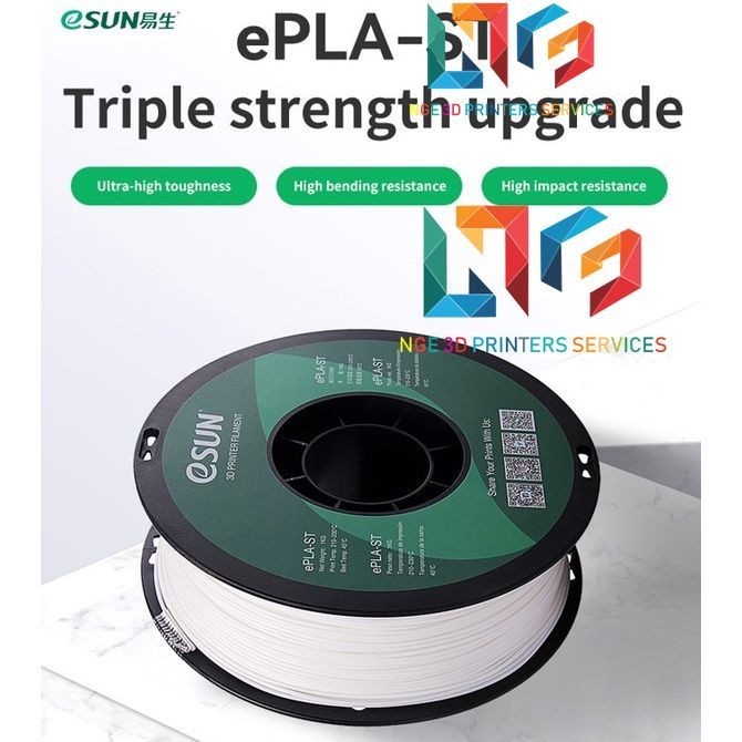 Nhựa in 3D eSun ePLA-ST độ bền và độ chính xác cao 1kg/Cuộn
