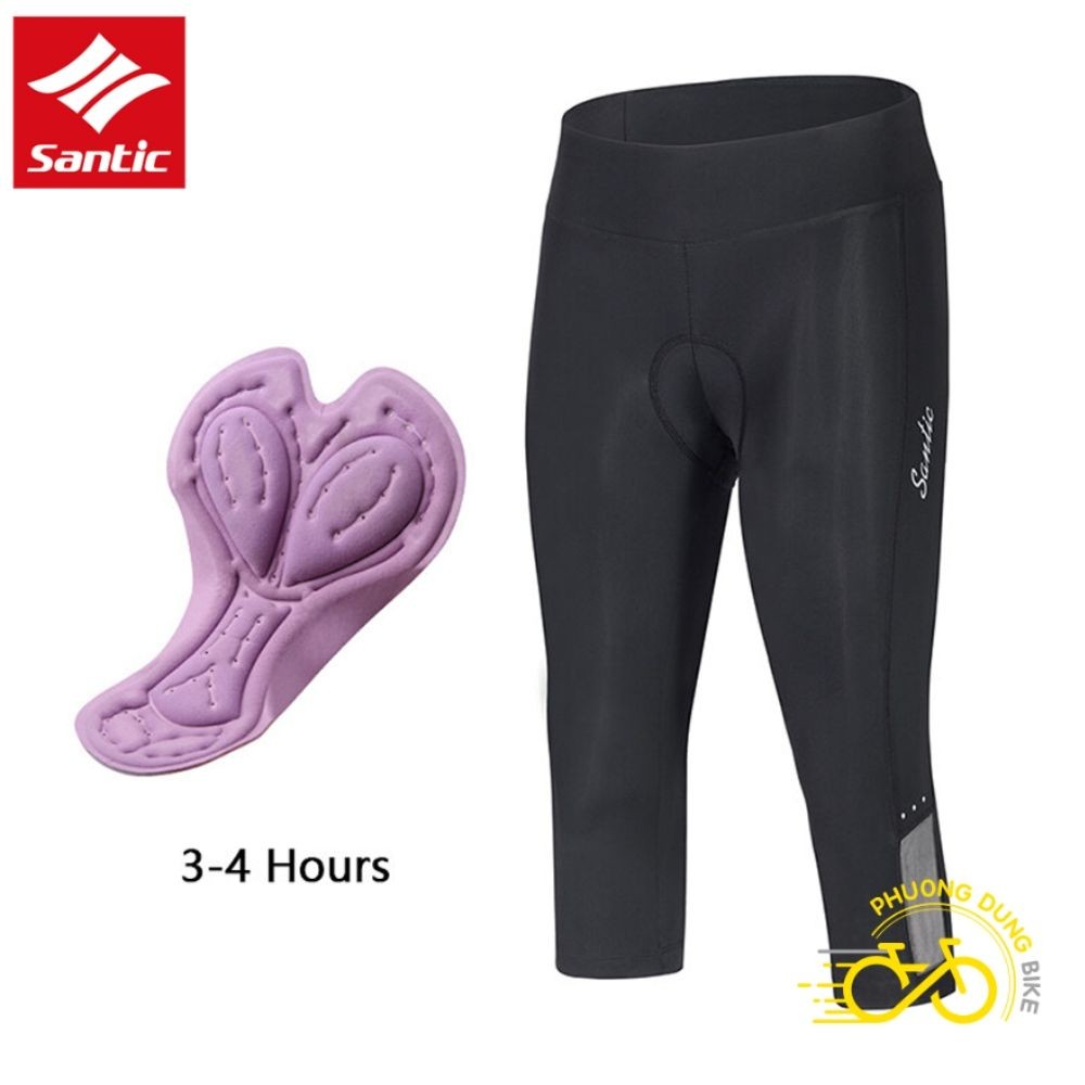 Quần lửng nữ thể thao đi đạp xe SANTIC