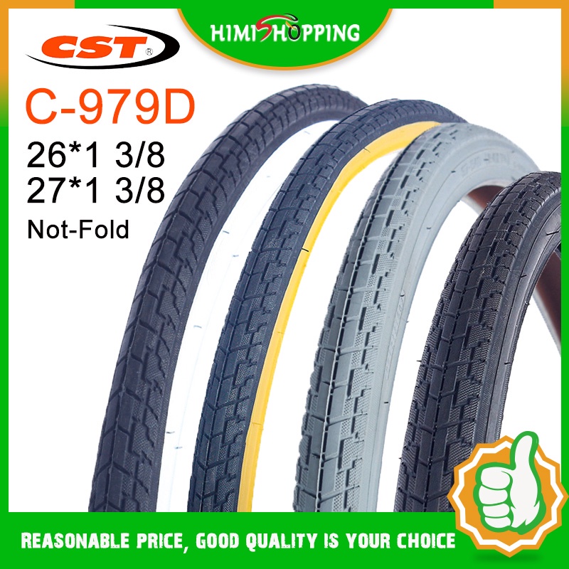 1PC CST MTB lốp xe đạp 24 * 1 3 / 8 26 * 1 3 / 8 27.5 * 1 3 / 8 lốp xe đạp leo núi C979D 24 / 26 / 2