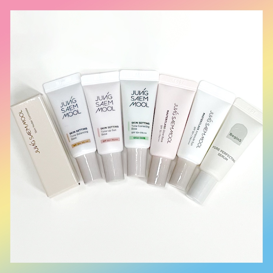 JUNGSAEMMOOL Skin Setting Base / Masterclass / Nuder Concealer / 7- Types Mini Size 5ml