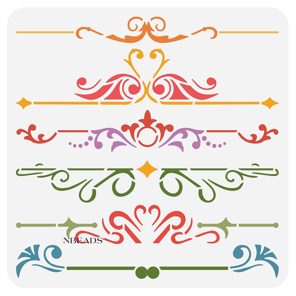 1 Khuôn Vẽ Hình Thú Cưng Dùng Trang Trí scrapbook Kích Thước 300x300mm