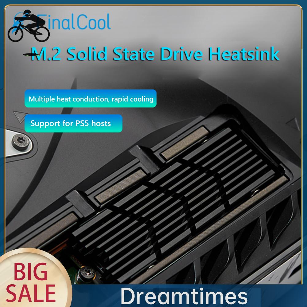 Bộ Tản Nhiệt Làm Mát m.2 2280 ssd nvme ngff Cho Máy Chơi game ps5 dreamtimes1.vn