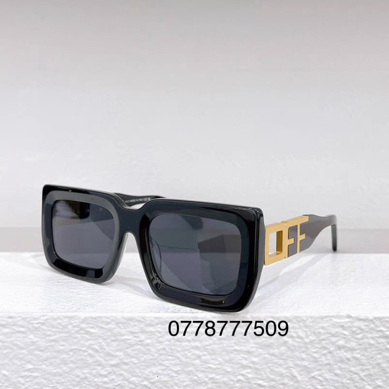 Kính Hiệu Vuông Hot Chữ OFF WHITE Unisex Nhiều Màu