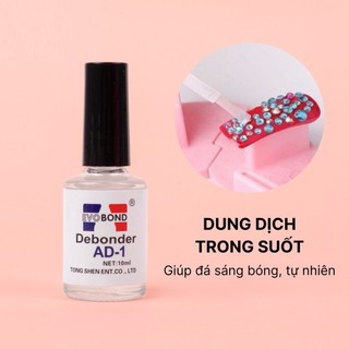 Nước sáng đá ad - sáng đá tháo móng nails