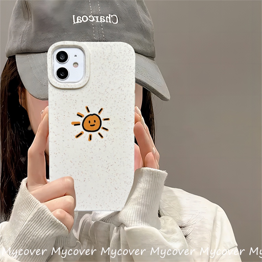 The sun and moon Ốp Điện Thoại Silicon Mềm Chống Sốc Họa Tiết Hoạt Hình Cho iphone 11 12 13 14 15 pro max x xr xs 8 7 6 plus se 2020