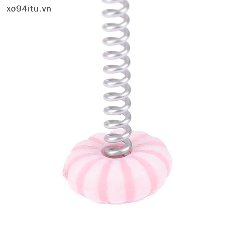 Xoitu Set 5 Đồ Trang Trí Bảng Điều Khiển Xe Hơi Họa Tiết Hoa Hoạt Hình Có Lò Xo vn