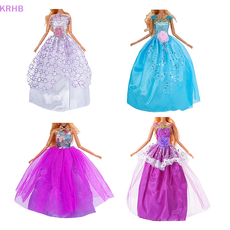 Đầm Cưới 30cm Xinh Xắn Dành Cho Búp Bê Barbie Mới