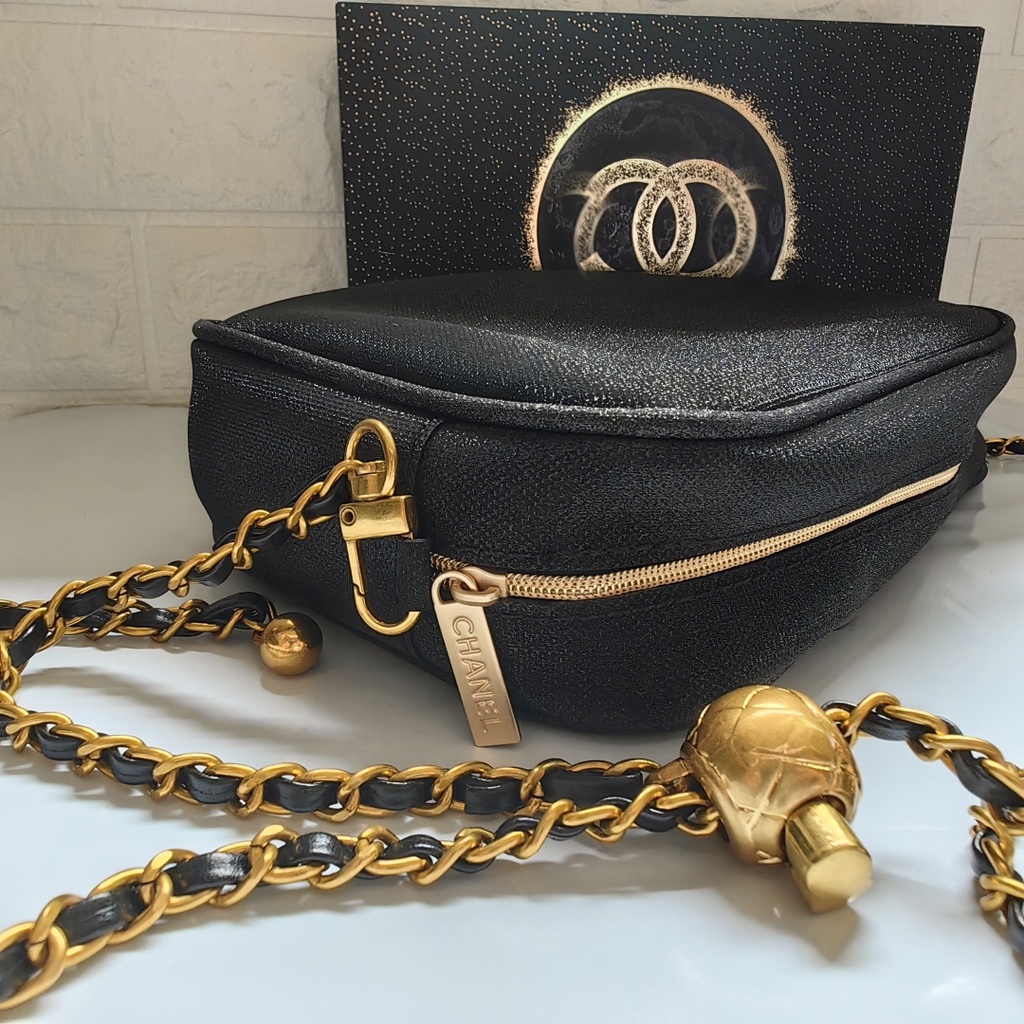 Túi Đựng Mỹ Phẩm Trang Trí Giáng Sinh Kèm Hộp Đựng