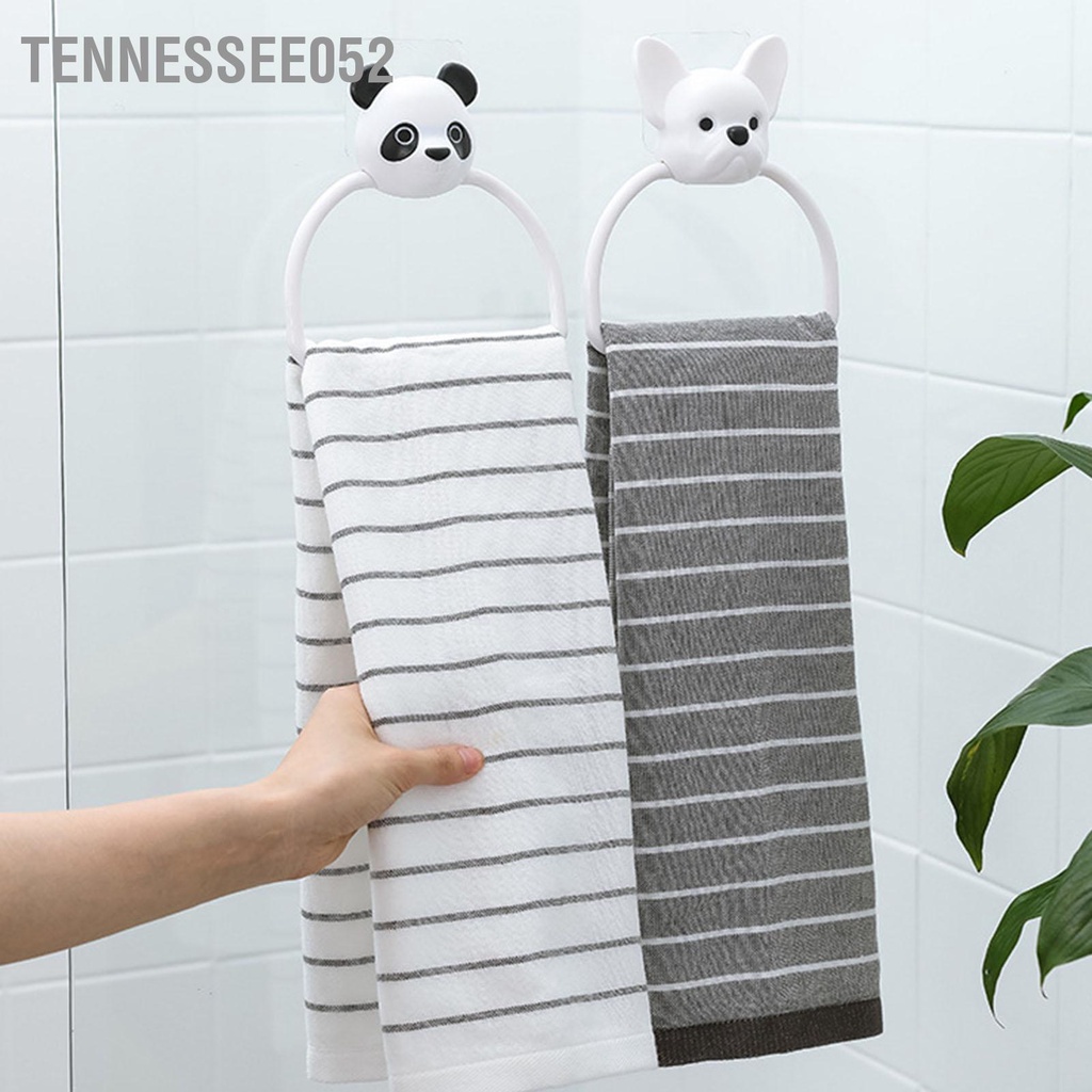 Tennessee052 Treo Tường Khăn Hoạt Hình Không Đánh Dấu Miếng Dán Giá Cho Nhà Bếp Phòng Tắm
