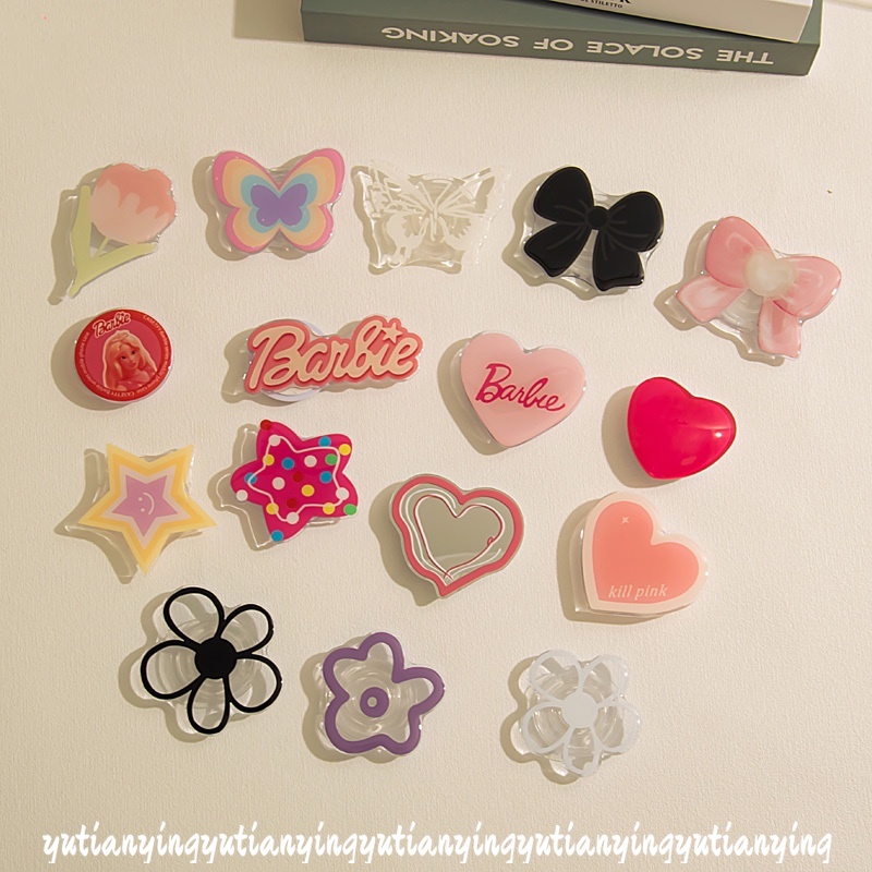 Hoạt Hình Giá Đỡ Điện Thoại Hình Búp Bê barbie Đáng Yêu