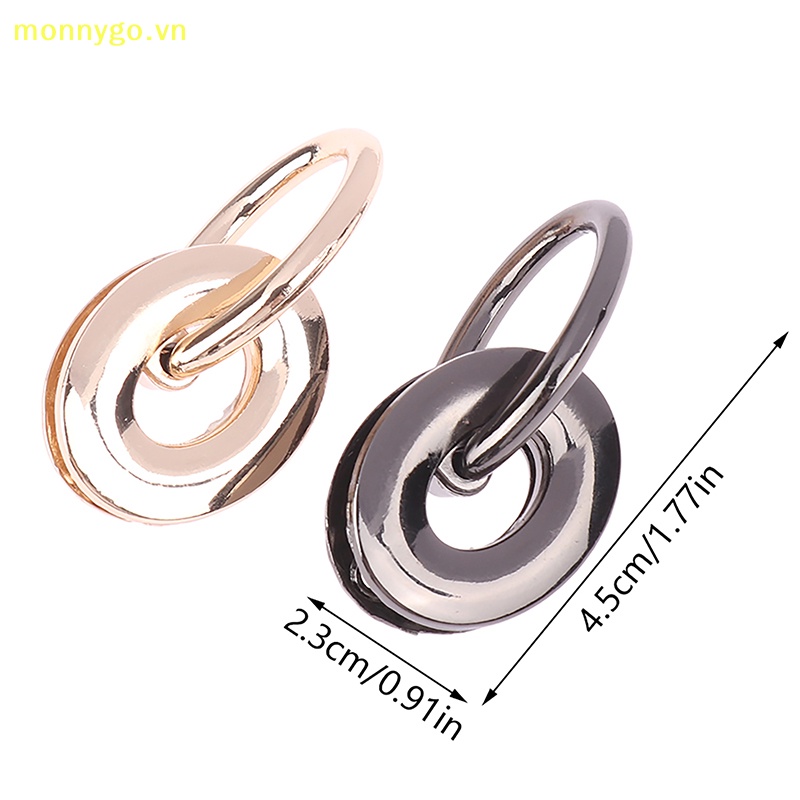 Monnygo 1 Khóa Kim Loại Tròn o Cho Túi Xách Da vn