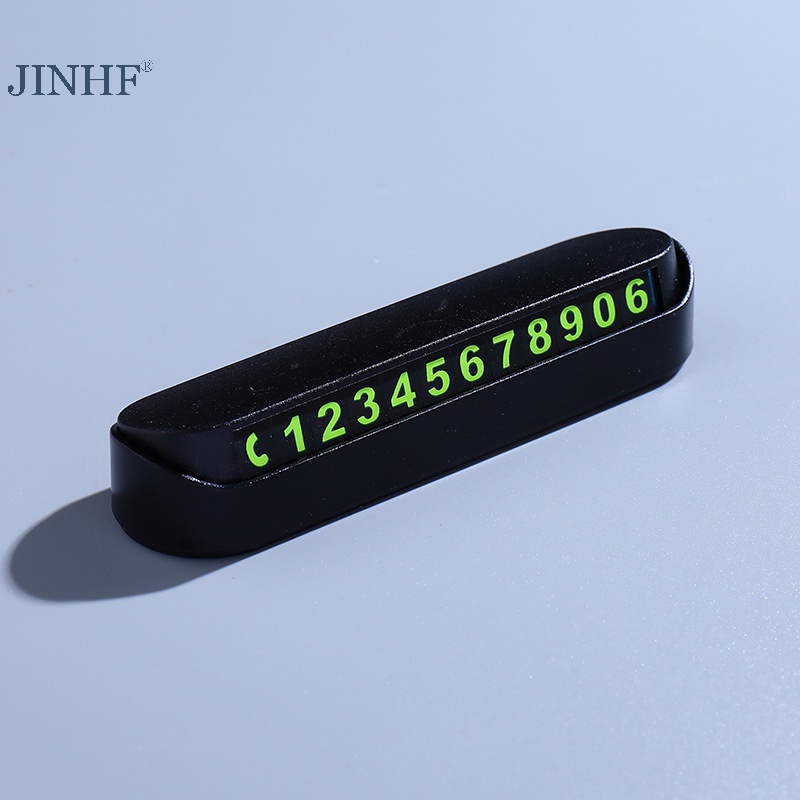 Jinhf Thẻ Đỗ Xe Tạm Thời Để Lại Số Điện Thoại Dạ Quang