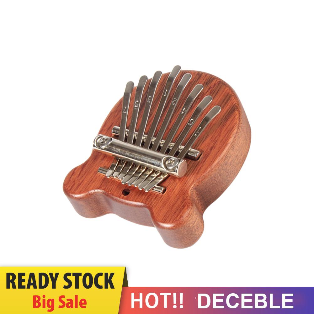 Đàn kalimba mini 8 Phím Bằng Gỗ / Kim Loại / Gỗ Đeo Ngón Tay