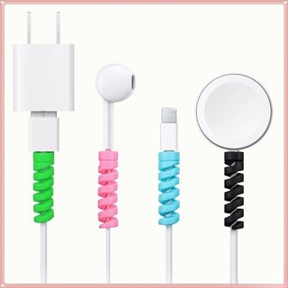  Phụ Kiện Bảo Vệ Dây Cáp Sạc usb Bằng Silicon 1 Cái Cho Điện Thoại apple 