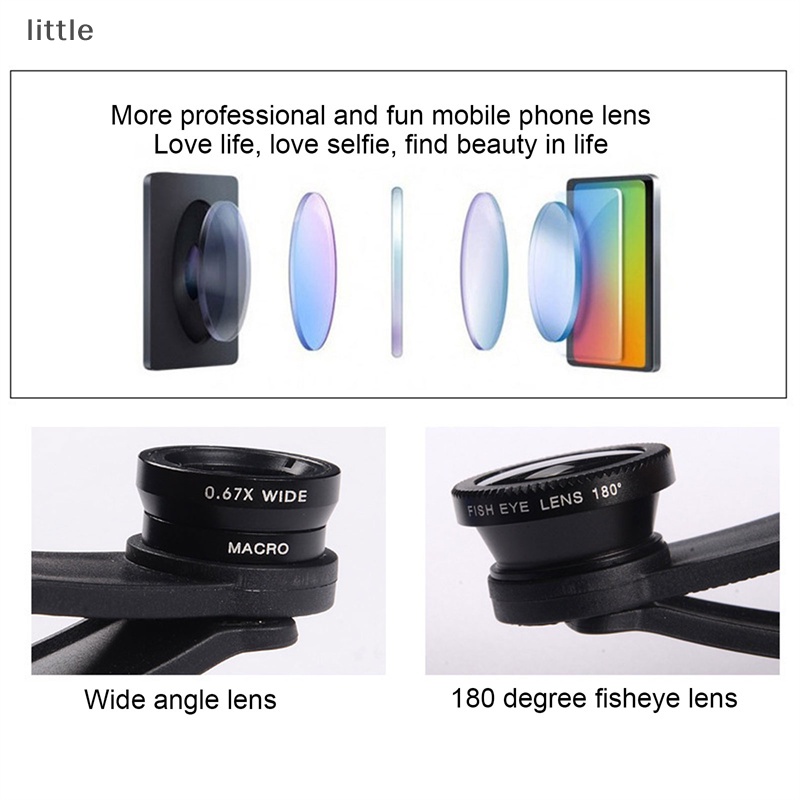 Vnlittle fish eye lens Điện Thoại Di Động Với Góc Nhìn Rộng