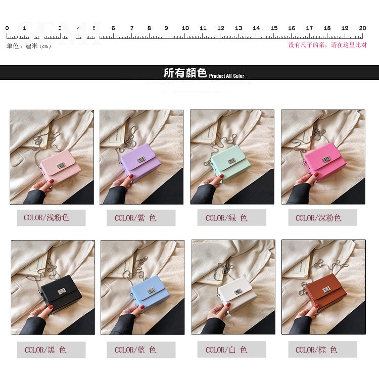 SEMI  túi xách mini nữ túi xách nữ đeo chéo 2023 NEW  fashion Cái mới Thời trang Thời trang GSN23905X7 37Z230910