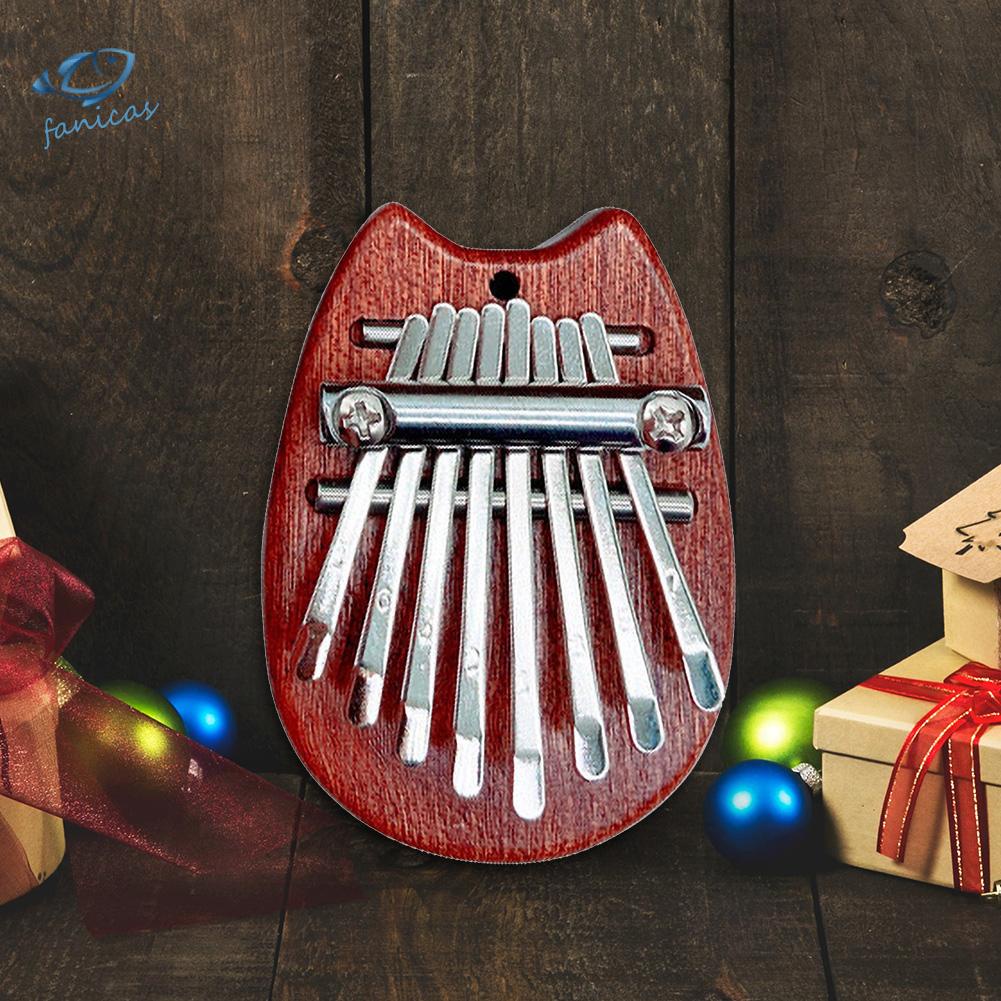 Fanicas.vn Nhạc Cụ kalimba mini Bằng Gỗ 8 Tông