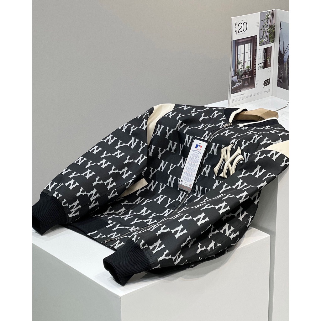 Áo Khoác Bóng Chày 100% Chính Hãng In logo mlb Dành Cho Nữ