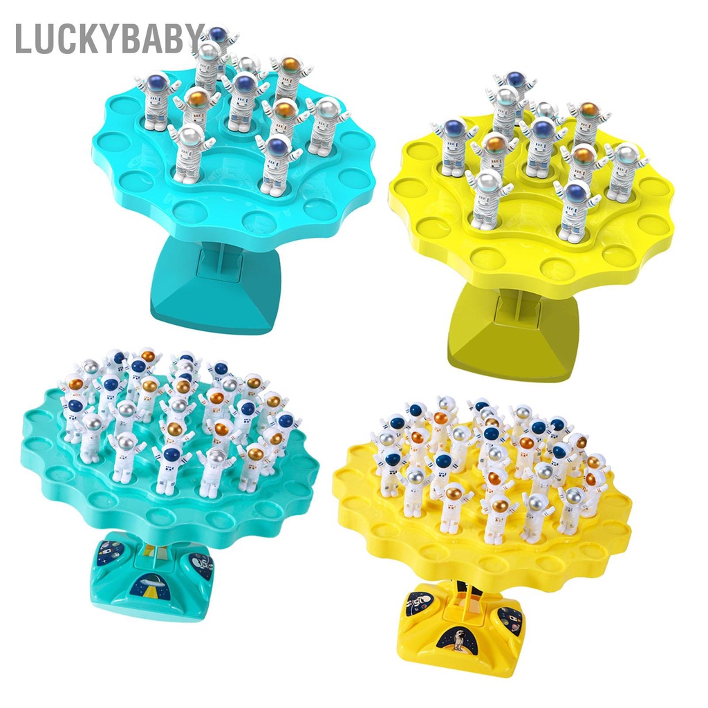 LUCKYBABY Trò chơi Cây cân bằng Đồ Câu đố Giáo dục sớm đếm cây tương tác