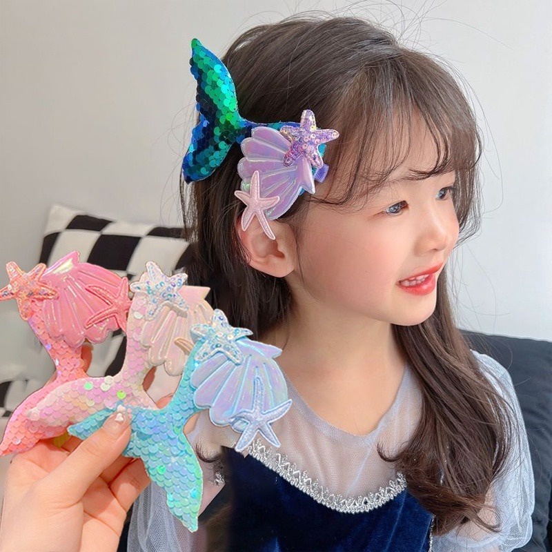 Set 2 Kẹp Tóc Tai Mèo Dễ Thương Cho Bé Gái