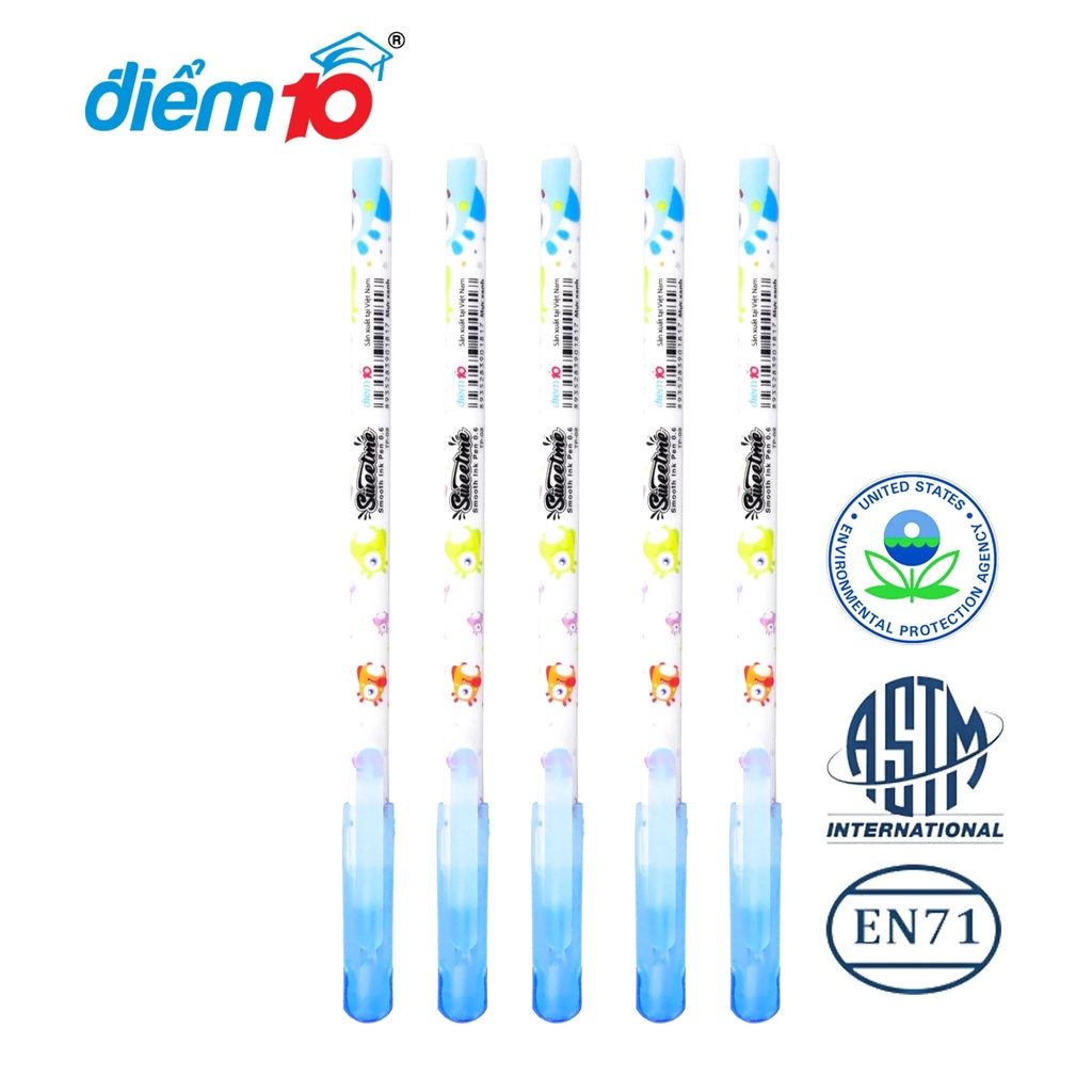 Bút đùn, Bút bi nến Thiên Long TP-08 Sweetme Ngòi 0.6mm Nét Thanh Mảnh shop 10k